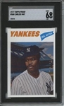 1977 Topps #568 Carlos May 9 card progressive proof.